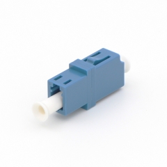 LC/UPC to LC/UPC Simplex Single-mode Plastic Fiber Optic Adapter