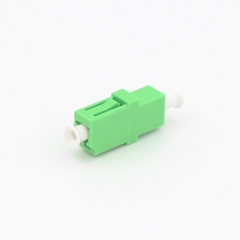 LC/APC to LC/APC Simplex Single-mode Plastic Fiber Optic Adapter