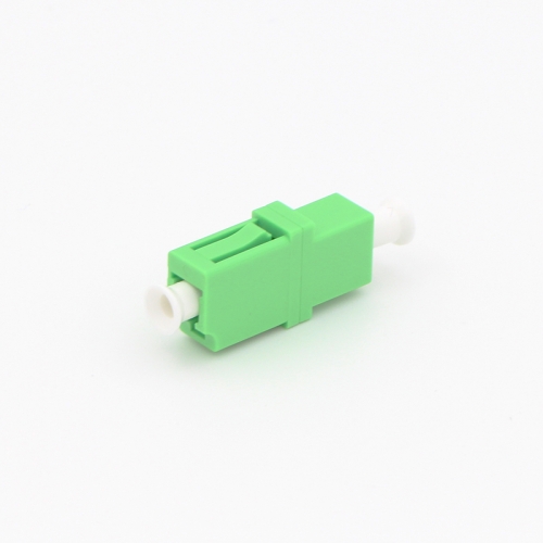 LC/APC to LC/APC Simplex Single-mode Plastic Fiber Optic Adapter