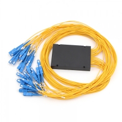2x32 Fiber optical PLC Splitter, ABS box type splitter, 2.0mm