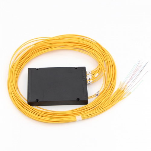 2x16 Fiber optical PLC Splitter, ABS box type splitter, 2.0mm