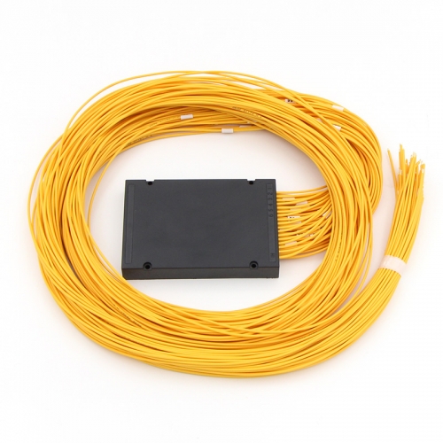 1x64 Fiber optical PLC Splitter, ABS box type splitter, 2.0mm