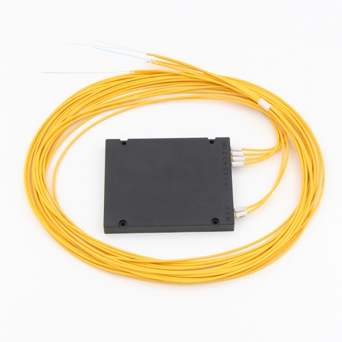 2x4 Fiber optical PLC Splitter, ABS box type splitter, 2.0mm