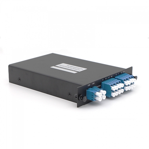 8 Channels C21-C28 Dual Fiber DWDM Mux Demux, LGX Module, EXP+Monitor port optional, Duplex LC/UPC