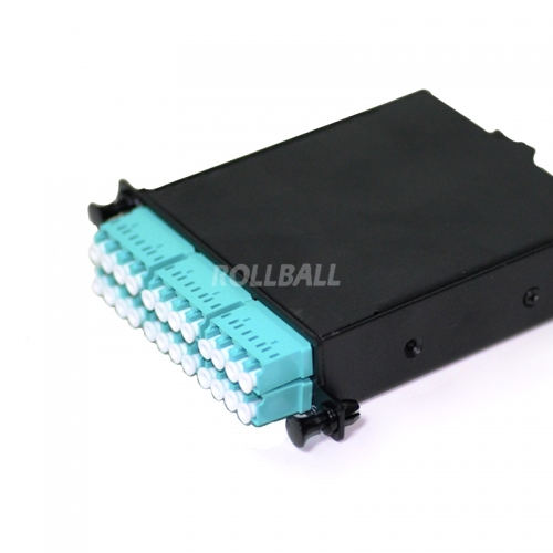 1xMTP Male to 6xLC/UPC Duplex, 12 Fibers 10G 50/125 OM3 MM MPO/MTP Cassette