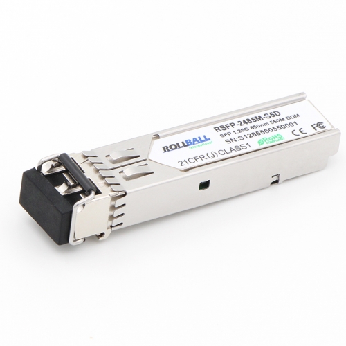 Alcatel-Lucent 3HE00027AA Compatible 1000Base SFP 850nm 550m DOM LC MMF Module Transceiver