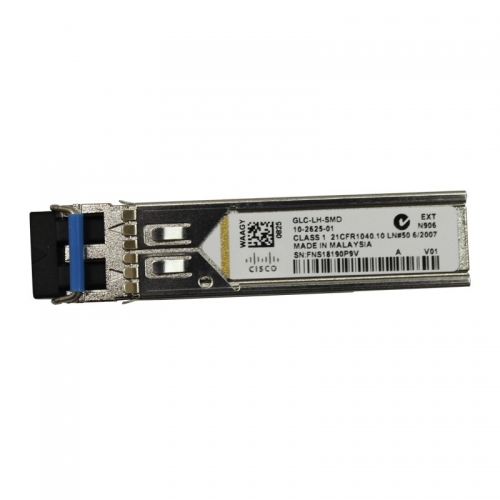 Cisco GLC-LH-SMD Compatible 1000BASE-LX/LH SFP Transceiver Module, MMF/SMF, 1310nm, 550m/10km, LC, DOM