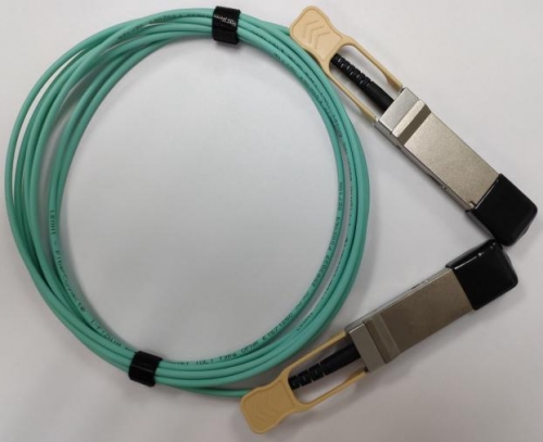15m(49ft) 100G QSFP28 Active Optical Cable
