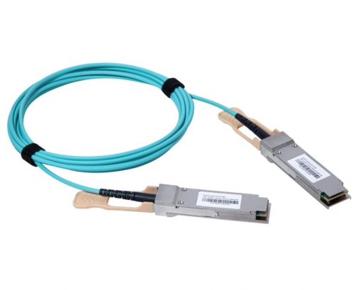 5m(16ft) 100G QSFP28 Active Optical Cable