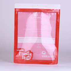 Baby Garment Bag Transparent Stand Up Pouch