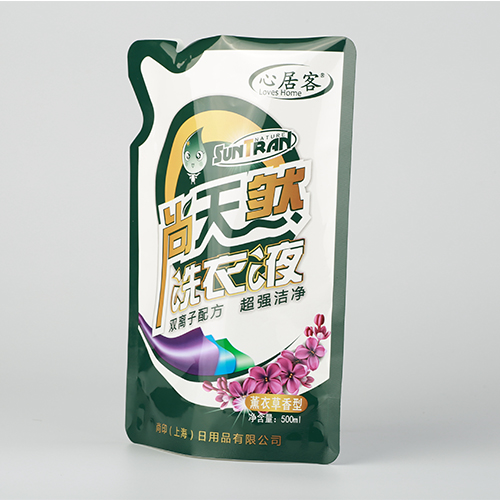 Liquid Detergent Shaped Packaging Bag