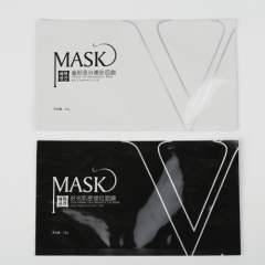 Customized Aluminium Foil Lined Facial Mask Packaging Bag