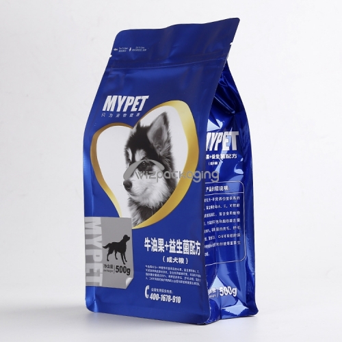 Flat Bottom Pouches for Large Quantities Pet Food