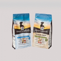 Matt Flat Bottom pouches for Pet Food Packaging