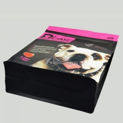 Dog Food Packaging Matte Block Bottom Pouches