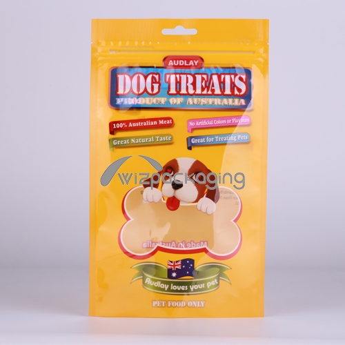 Stanp-up Packaging Pouch for Pet Treat