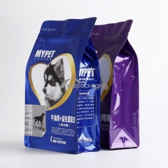 Flat Bottom Pouches for Pet Food Packaging