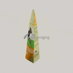 Pet Food Packaging Stand Up Ziplock Pouch with Hang Hole