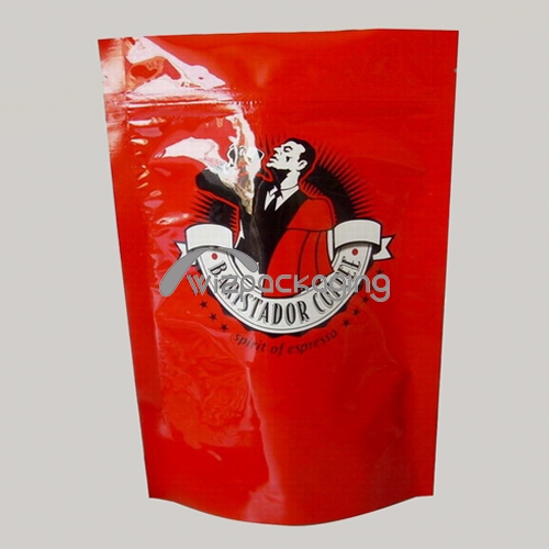 Zipper Stand Up Pouches for Coffee Packaging Bag