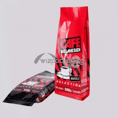 Printed Side Gusset Pouch Coffee Packaging Bag