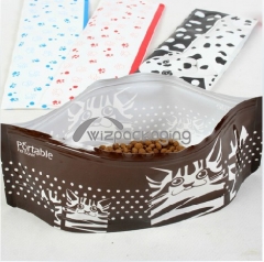 Foldable Stand Up Pouch for Pet Food Packaging