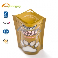 Resealable Stand up Pouch for Pet Food Packaging