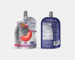 Custom Shaped Pouch with Spout For Juice Packaging