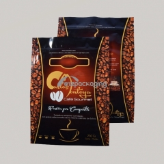 Stand Up Zipper Pouch for Coffee Packaging Bag with Valve