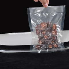 Three side sealed embossed vacuum food packaging bag