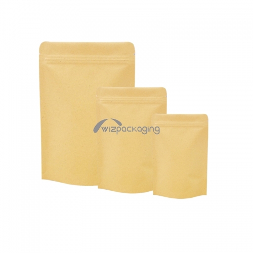 Stock Laminated Kraft paper Aluminized Stand Up Bags