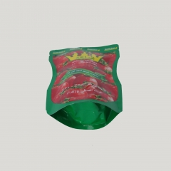 Customized printing VMPET high barrier ketchup stand up packaging bag