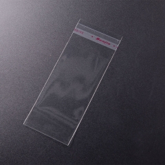 Stock transparent OPP self-adhesive bag