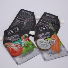 Customized Spout Liquid Packaging Pouch Bag