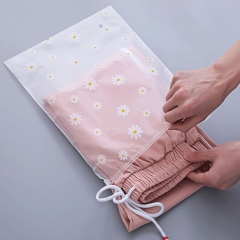 Stock Garment Bags with Slider Zipper