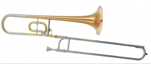 Bb/C Tenor trombones Gold brass Instruments China Music shop online