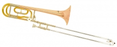 Tenor Trombones Bb/F Cupronickel Hand Slides Brass Instruments with Case Online shopping