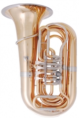 High Grade 3/4 Tuba Bb Tone Gold brass Bell with C...