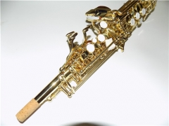 Eb One-piece Sopranino Saxophone Yellow Brass Body With Foambody case Musical instruments Wholesale Online shop