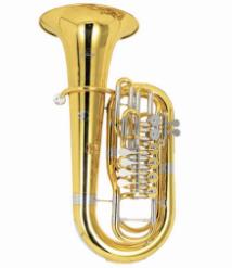 3/4 Tuba Rotary Valves F Flat 907mm Height Brass Body Musical instruments Online Sale