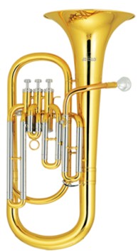 High Grade Piston Baritone in Bb Brass Musical instruments with Mouthpiece and Case Chinese supplier