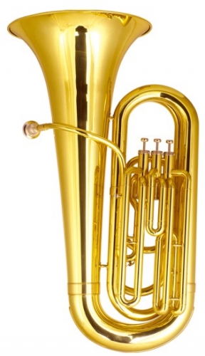 1/4 Tubas Three Piston Bb Flat 827 mm Height Brass Musical instruments