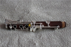 High Grade Rosewood Clarinet Silver plated W/Case Woodwind Musical Instruments for sale