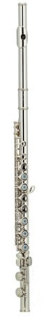 Cupronickel Flute 16 open Holes In-line Italy Pads WoodWind Instruments for sale with Case