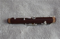 High Grade Rosewood Clarinet Silver plated W/Case Woodwind Musical Instruments for sale