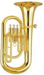 Bb Brass Euphonium 3 pistons With case and mouthpi...