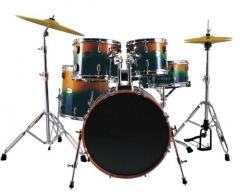 5 Pieces Painting Drum sets 6-ply Birch Shell Drums for sale