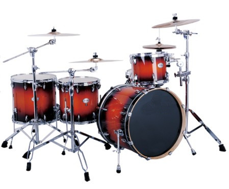 Professional Drum sets 5-pc Birch Shell Painting Finish Percussion Instruments for sale