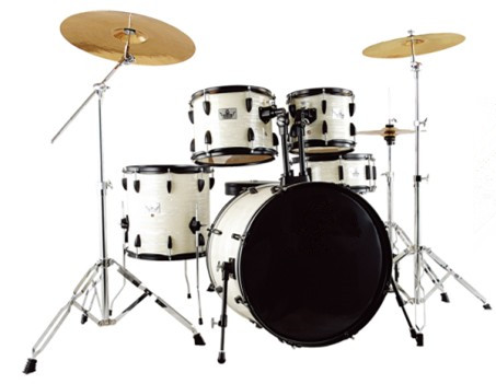 5pieces Drum set White Birch and Basswood Shell Drums for Sale Musical instruments Online