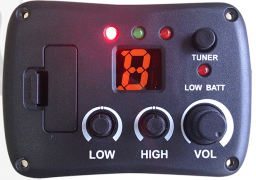 2 band EQ with FND tuner Guitar tuners online for sale