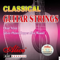 Classic Guitar string Nylon Core Silver plated Cop...